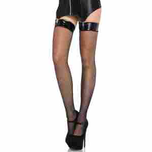 Leg Avenue - Opaque Thigh Highs - Black