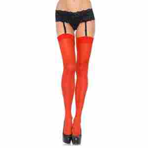 Leg Avenue - Sheer Stockings - Red
