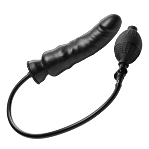 Master Series - Renegade Inflatable Dildo - Black