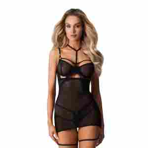 Obsessive - Arrowel Black Chemise - Black