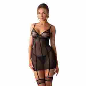 Obsessive - Nuites Chemise - Black