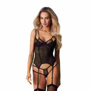 Obsessive – Arrowel Corset – Black