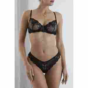 Otazu - Farrah Gold Plated Body Chain With Swarovski Crystal