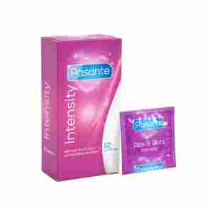 Pasante – Ribs & Dots Condoms – 12 pcs