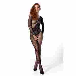 Passion - BS107 Bodystocking - Black
