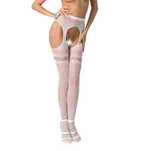 Passion - S013 Strip Pants - White