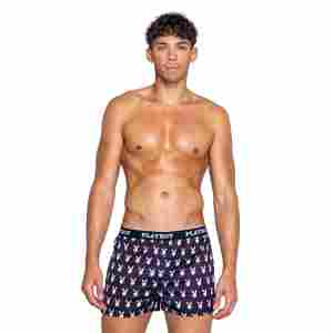 Playboy Lingerie - Mens Champion Boxer - Black