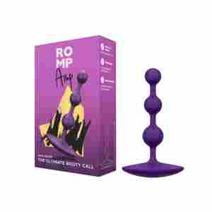 ROMP – Amp Silicone Anal Beads – Purple