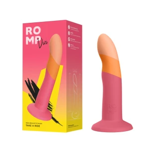 ROMP – Dizi Realistic Dildo – Coral Pink