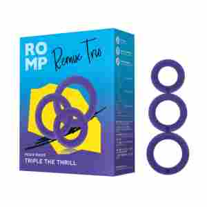 ROMP – Remix Trio Cock Rings – Violet
