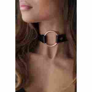 Rosy Gold - Choker - Black