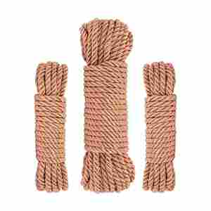 Rosy Gold – Rope Set – Luxury Bondage Ropes