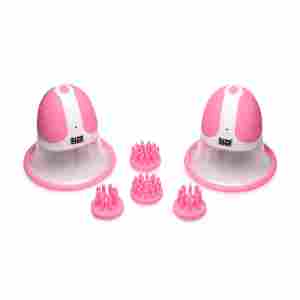 SIZE MATTERS - Rotating Nipple Suckers - 4 Attachments