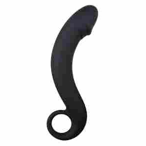 Silicone Black Prostate Dildo