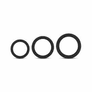 Silicone Cock Ring 3- piece set