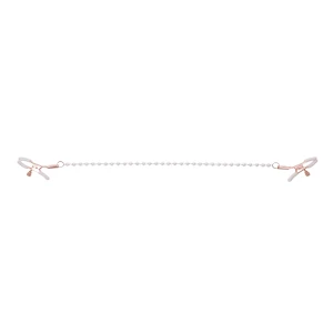 Sportsheets – Peaches ‘n CreaMe Pearl Nipple Clamps – Cream