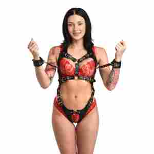 XR Brands - Body Harness For Women - Black