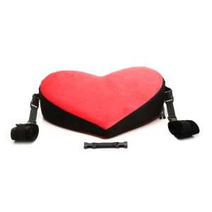 XR Brands - Bondage Pillow - Red & Black