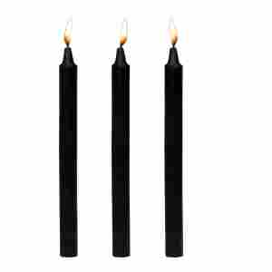 XR Brands - Dark Drippers Fetish Drip Candles - Black