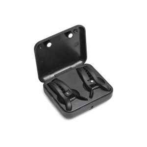 XR Brands - Dark Grip Vibrating Nipple Clamps - Black