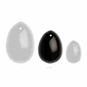 Yoni Egg - Size M - Black Obsidian