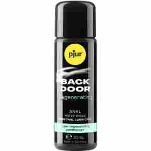 Pjur Back Door anal lubricant bottle, water-based, 30 mL, made in Germany (front label shown).