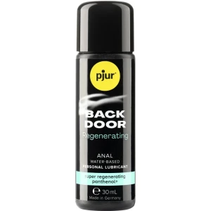 Pjur Back Door anal lubricant bottle, water-based, 30 mL, made in Germany (front label shown).