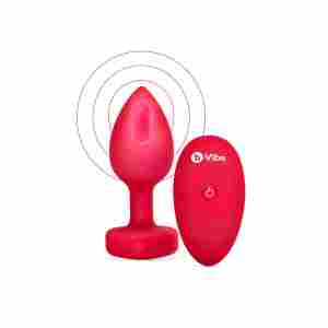 B-Vibe Vibrating Heart Plug M/L