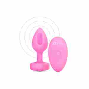 B-Vibe Vibrating Heart Plug S/M