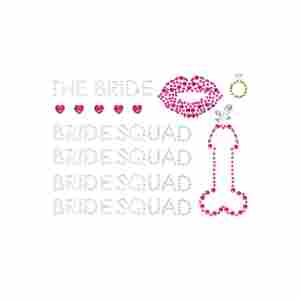 Bride Squad Adhesive Body Jewels