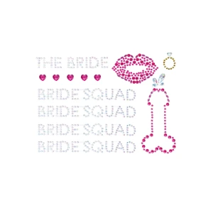 Bride Squad Adhesive Body Jewels