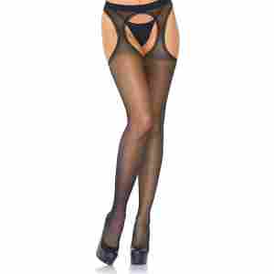 Elastane Sheer Suspender Hose