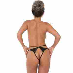 Grace String with Keyhole Back