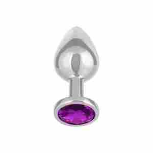 Jewel Large Amethyst Plug