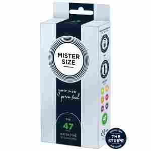 MISTER SIZE 47mm Condoms 10pcs