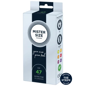 MISTER SIZE 47mm Condoms 10pcs
