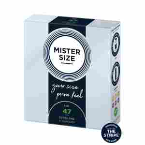MISTER SIZE 47mm Condoms 3 pcs