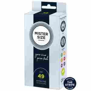 MISTER SIZE 49mm Condoms 10pcs