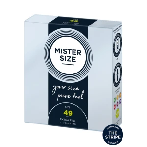 MISTER SIZE 49mm Condoms 3pcs
