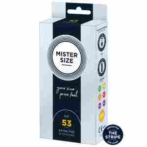 MISTER SIZE 53mm Condoms 10pcs