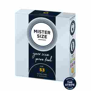 MISTER SIZE 53mm Condoms 3pcs