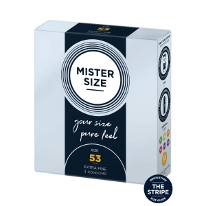 MISTER SIZE 53mm Condoms 3pcs