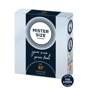 MISTER SIZE 57mm Condoms 3pcs