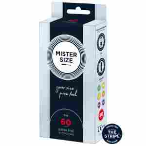 MISTER SIZE 60mm Condoms 10pcs