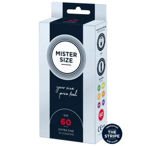 MISTER SIZE 60mm Condoms 10pcs