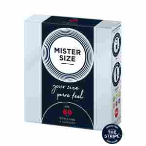 MISTER SIZE 60mm Condoms 3pcs