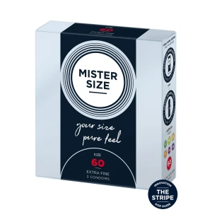 MISTER SIZE 60mm Condoms 3pcs