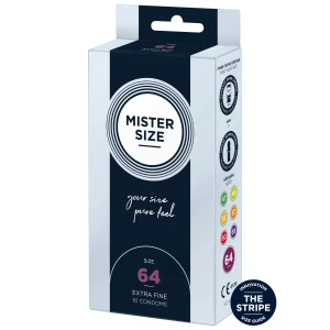 MISTER SIZE 64mm Condoms 10pcs