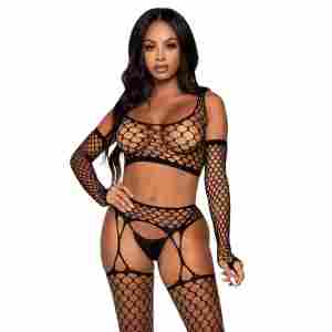 Net Crop Top