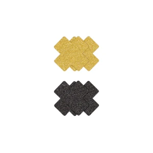 Pasties Glitter Cross 2 Pair